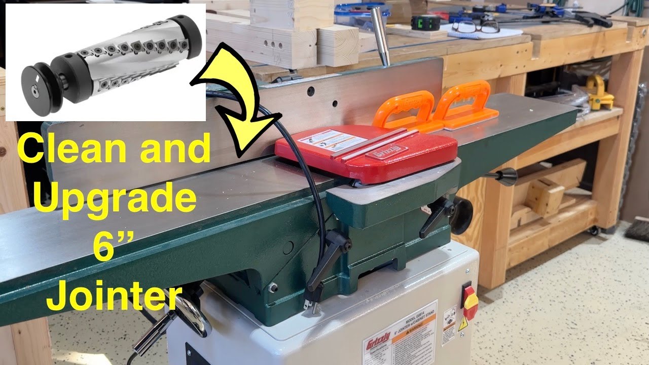 Upgrade Spiral Cutterhead and Cleaning of 6
