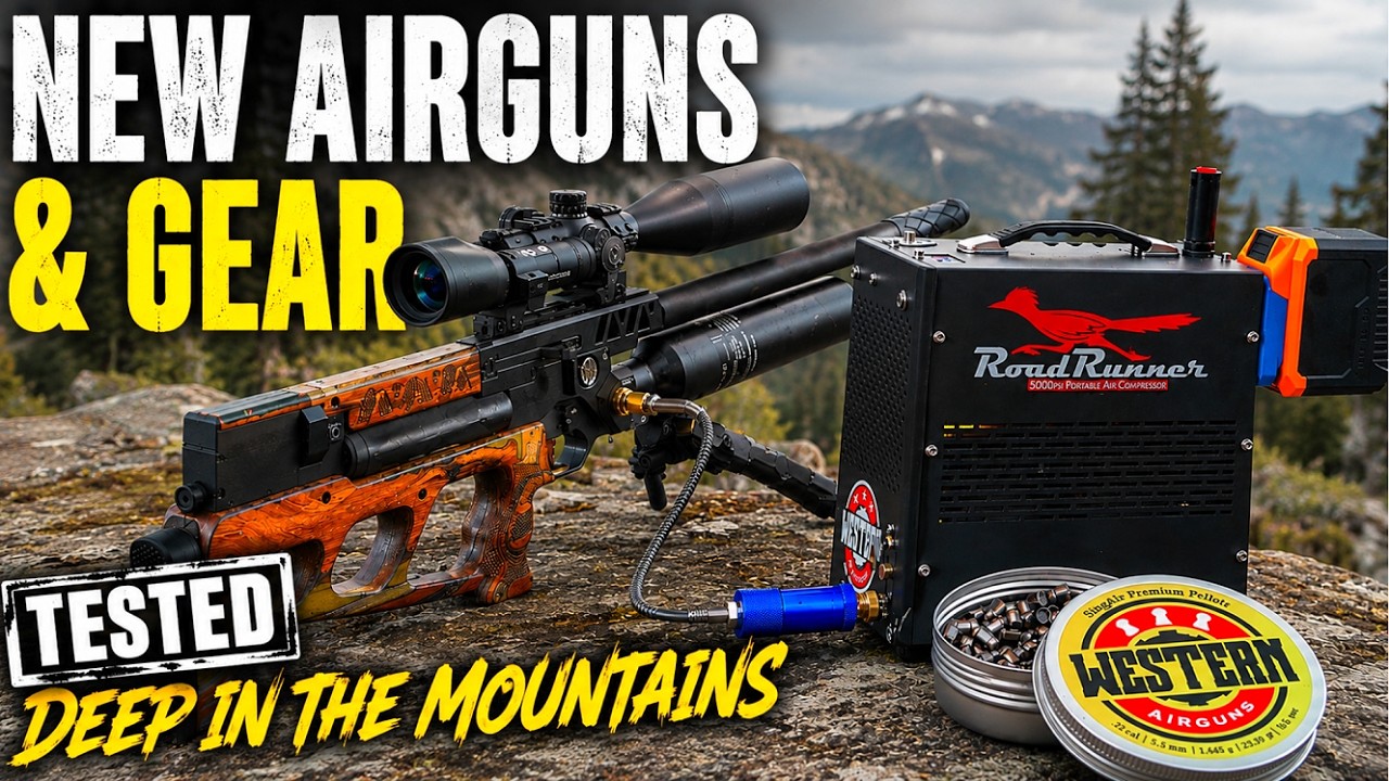 We Took the NEWEST Airgun Gear Deep Into the Mountains!