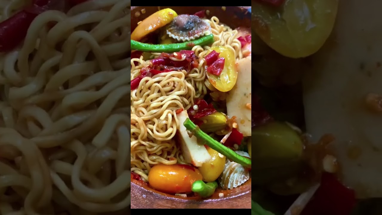 របៀបបុកមីងាយៗរស់ជាតិឆ្ងាញ់😋👩‍🍳#cooking #videos 👩‍🍳