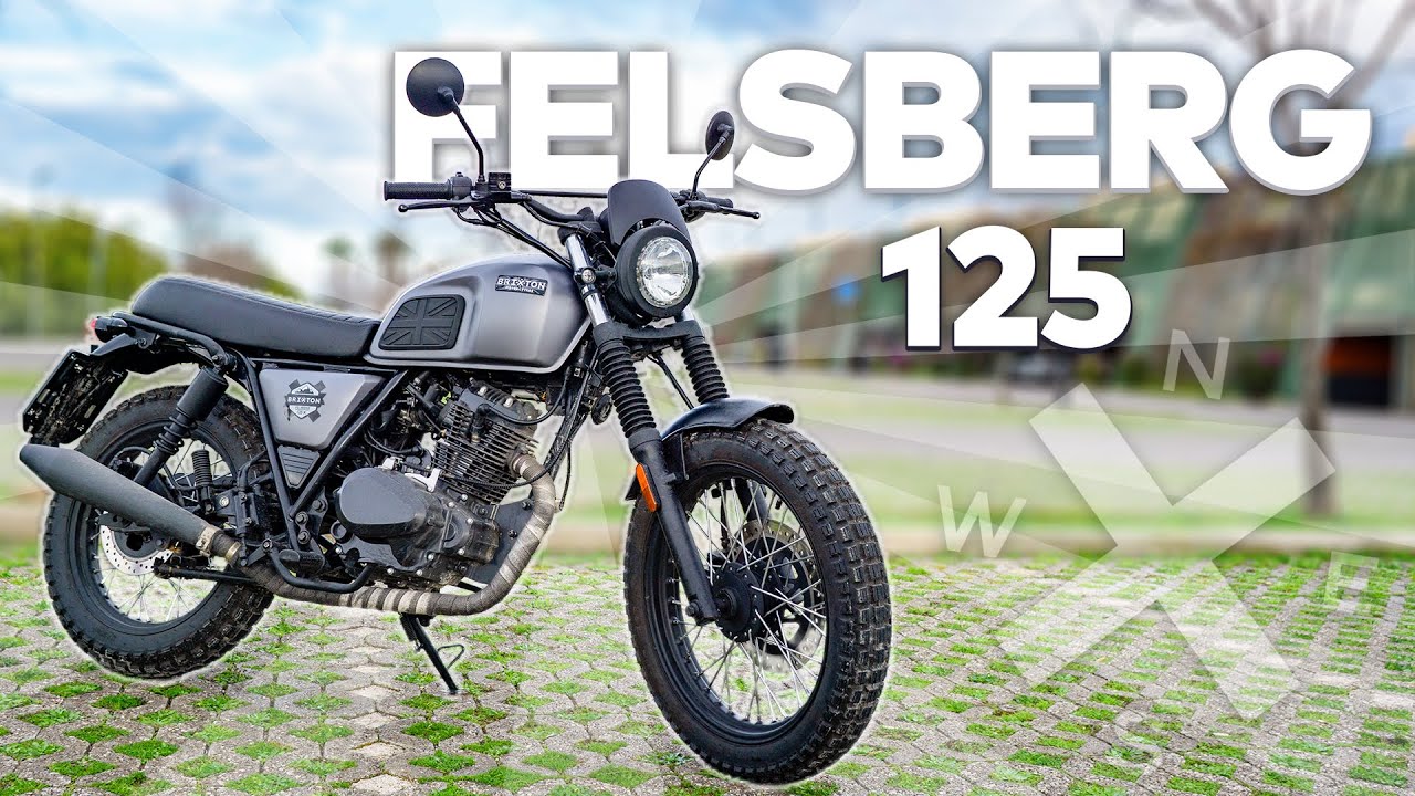 Brixton Felsberg 125 (2023): una MOTO 125cc ESSENZIALE! - Test Ride & Sound