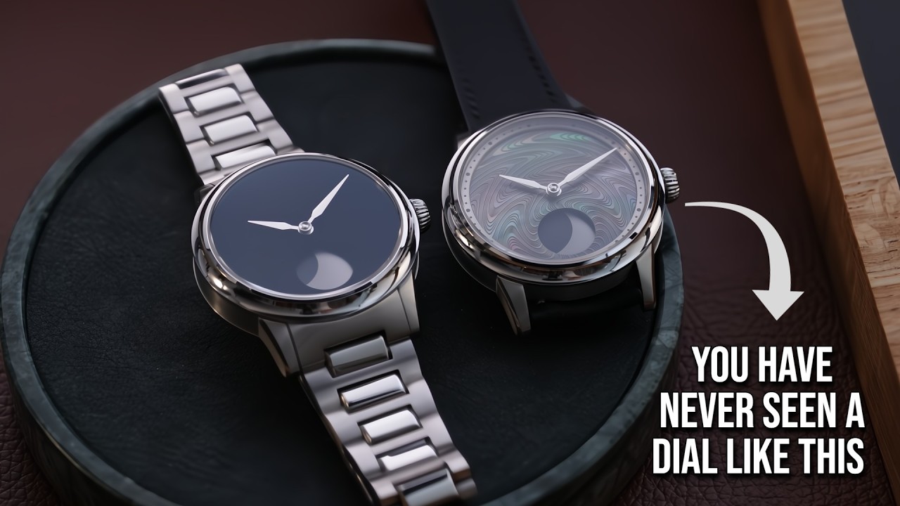 This Dial Blew Me Away - Like Nothing I have seen Before - Affordable Automatic Tantalum Moonphase