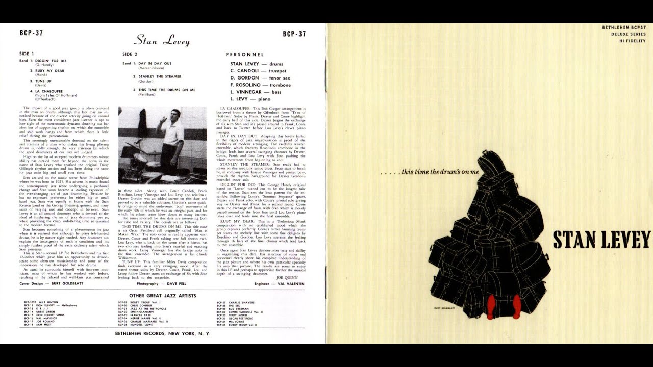 Frank Rosolino & Stan Levey - 27 & 28/09/1955