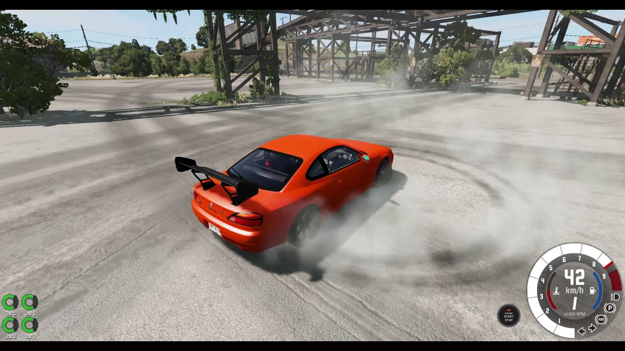 beamng drive nissan silvia mod