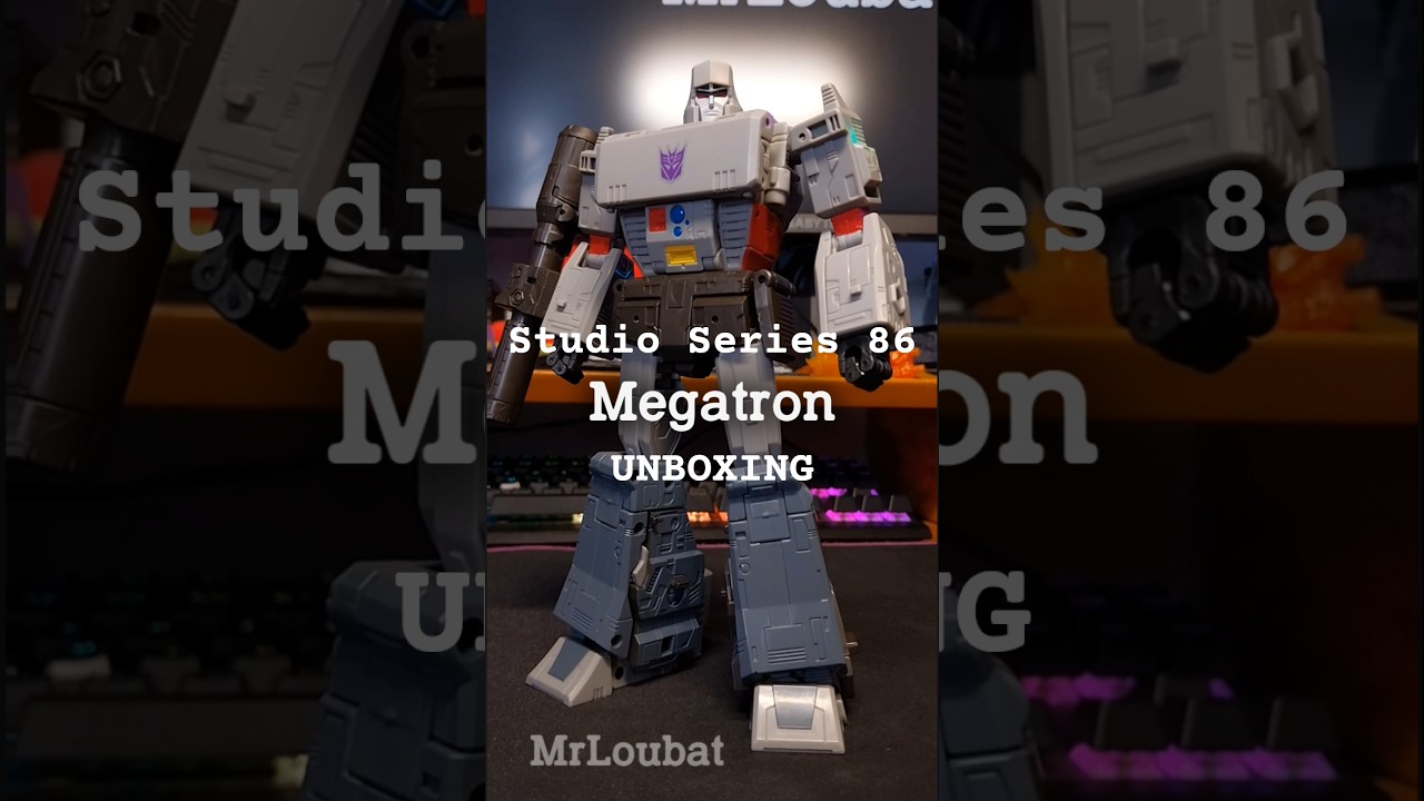 SS86 may have peaked here... | Studio Series 86 Megatron Unboxing | MrLoubat | Transformers