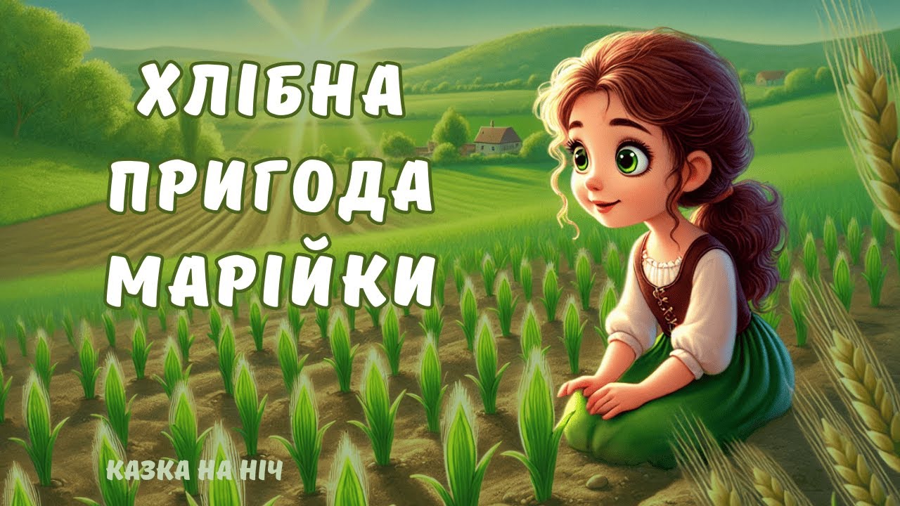 🍞 Хлібна пригода Марійки – казка про працю, традиції та вдячність ✨ Аудіоказка українською мовою