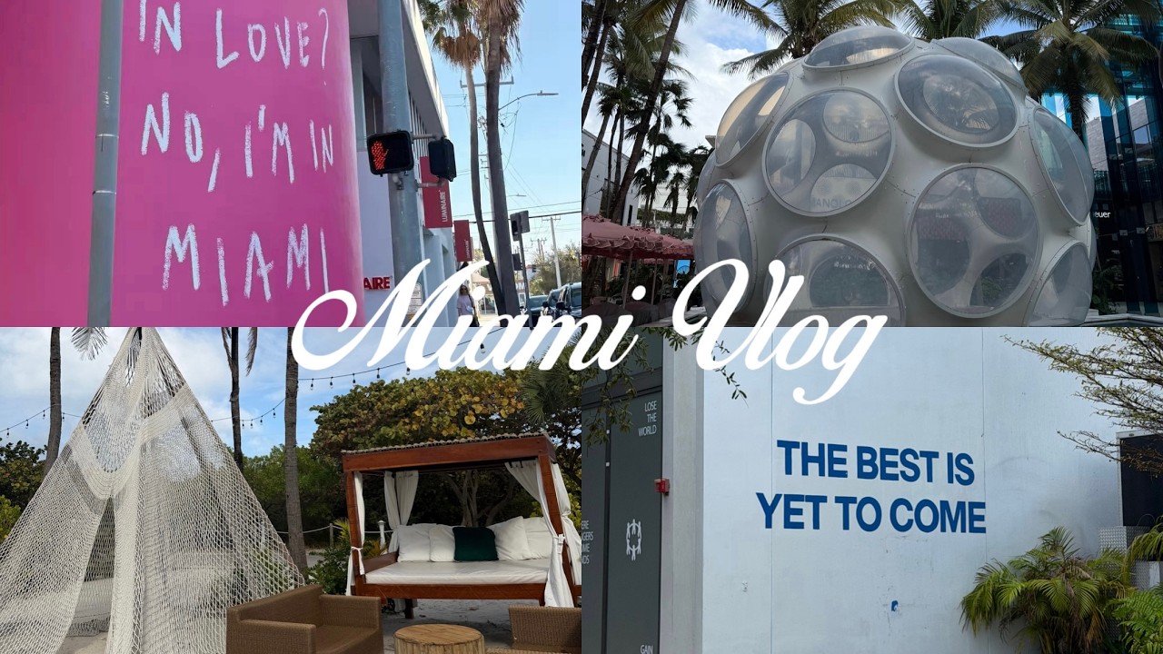 Miami Vlog ☀️🌴🌊
