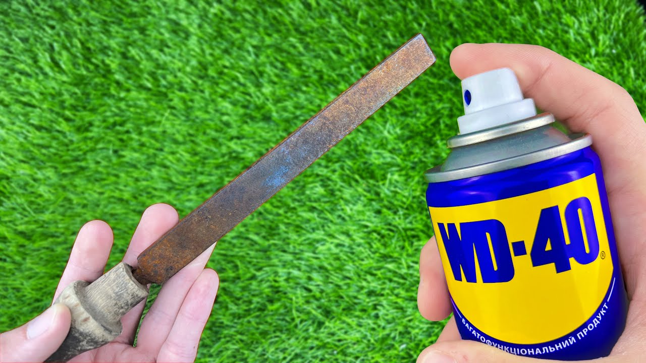How to sharpen a dull rusty metal file!! Amazing method!!!Razor sharp