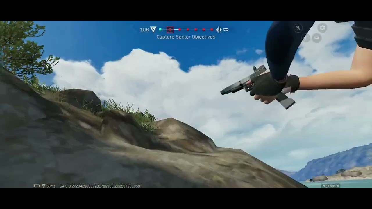 Garena Delta Force - (Cyclone Event) Using My new Build on SR-25