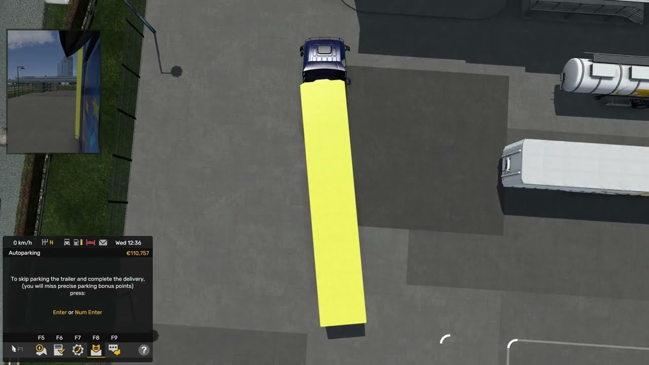 歐卡2 倒泊方法 ETS2 reverse parking  ( 歐洲卡車模擬器 Euro Truck Simulator 2 )
