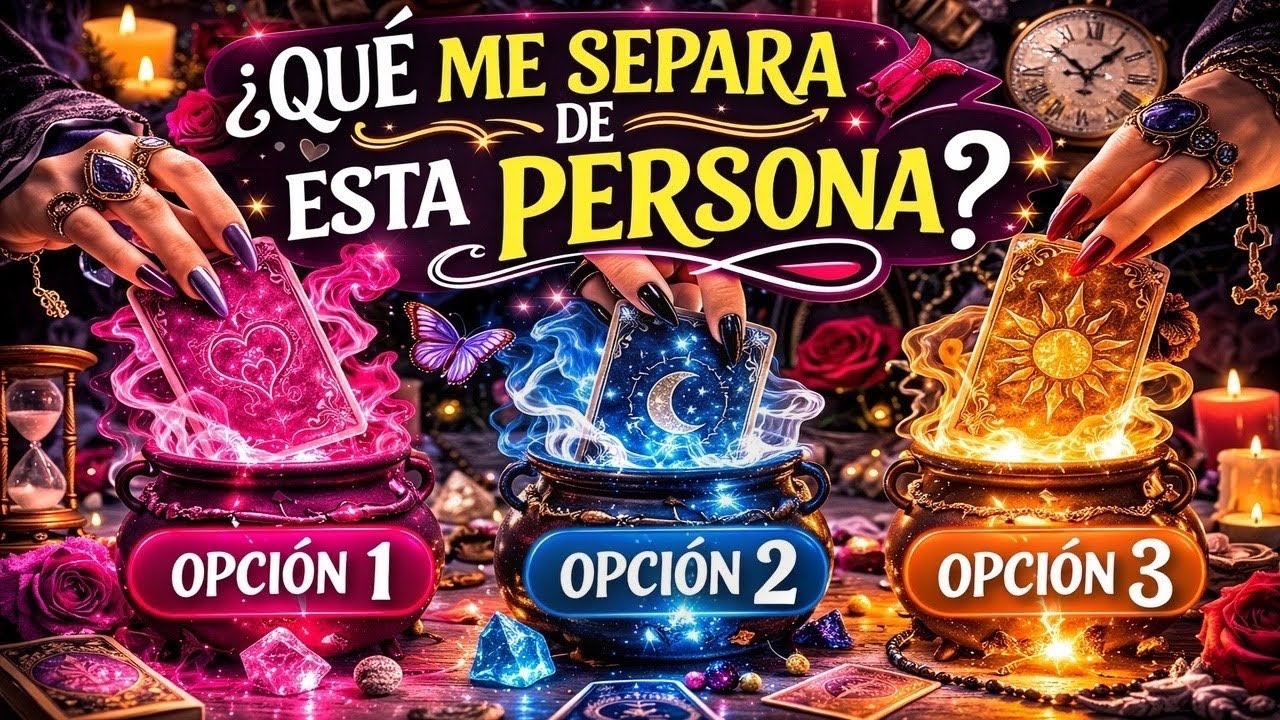 🔮¿QUÉ LE IMPIDE ESTAR CONMIGO?.✨TAROT INTERACTIVO.