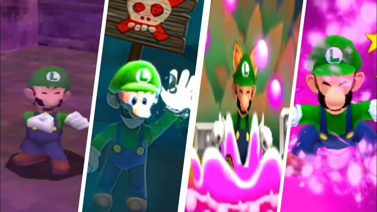 Эволюция игры Luigi Falling in Poison (1996-2026)
