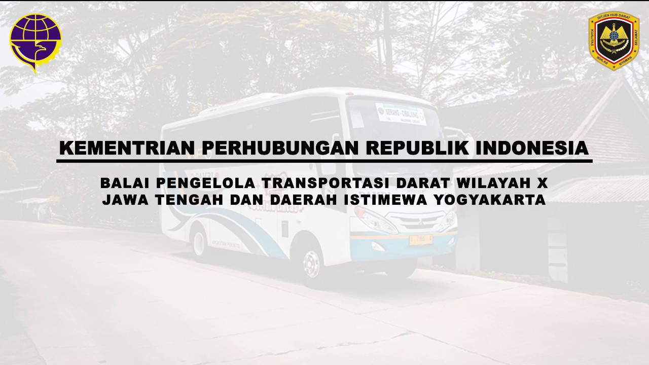 Perum Damri Kantor Cabang Serang - Angkutan Perintis 5 (lima) trayek di Provinsi Banten
