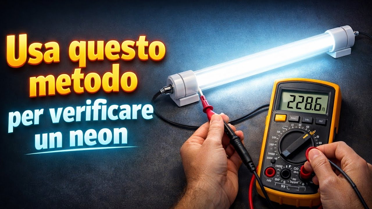 Usa questo metodo per verificare un Neon -  Use this method to check a Neon TUTORIAL