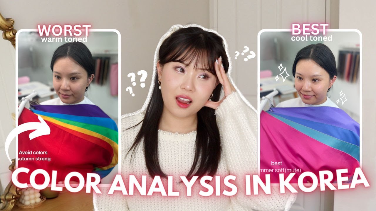 GETTING MY COLOR ANALYSIS IN KOREA... i've been doing it WRONG
