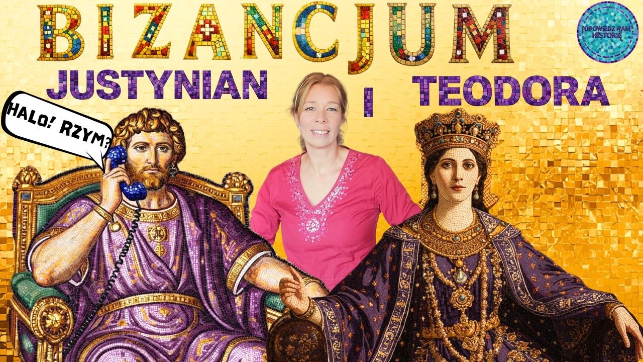 Justynian i Teodora z BIZANCJUM
