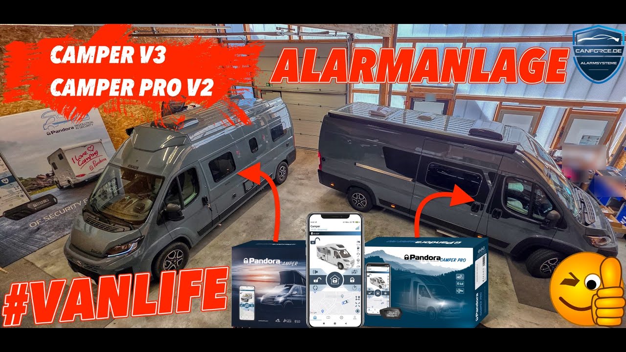 👍CAMPER VS PRO🥊BESTE WOHNMOBIL ALARMANLAGE PANDORA🔐CAMPER V3 ODER PANDORA CAMPER PRO V2 ALARM 2026