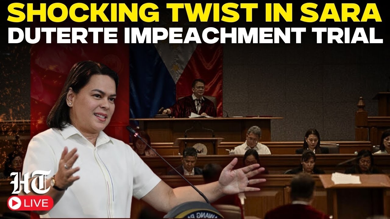 Sara Duterte Impeachment Day 4 LIVE | Senators Debate Duterte Impeachment Case | Philippines News |