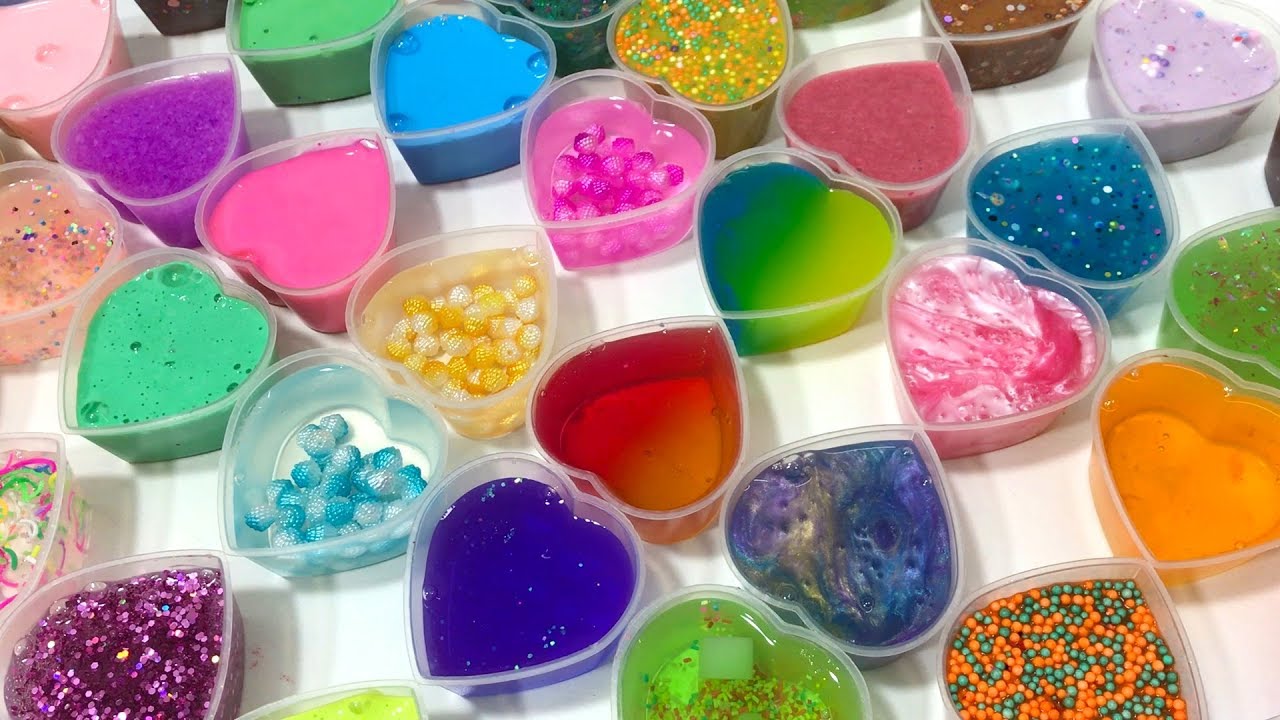 MIXING ALL MY SLIME !! SLIME SMOOTHIE - MOST SATISFYING Videos #6