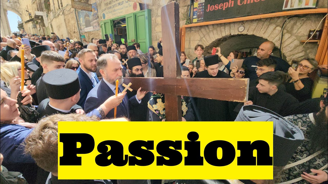 Православная процессия Великой Пятницы в Иерусалиме: Почитание жертвы Христа