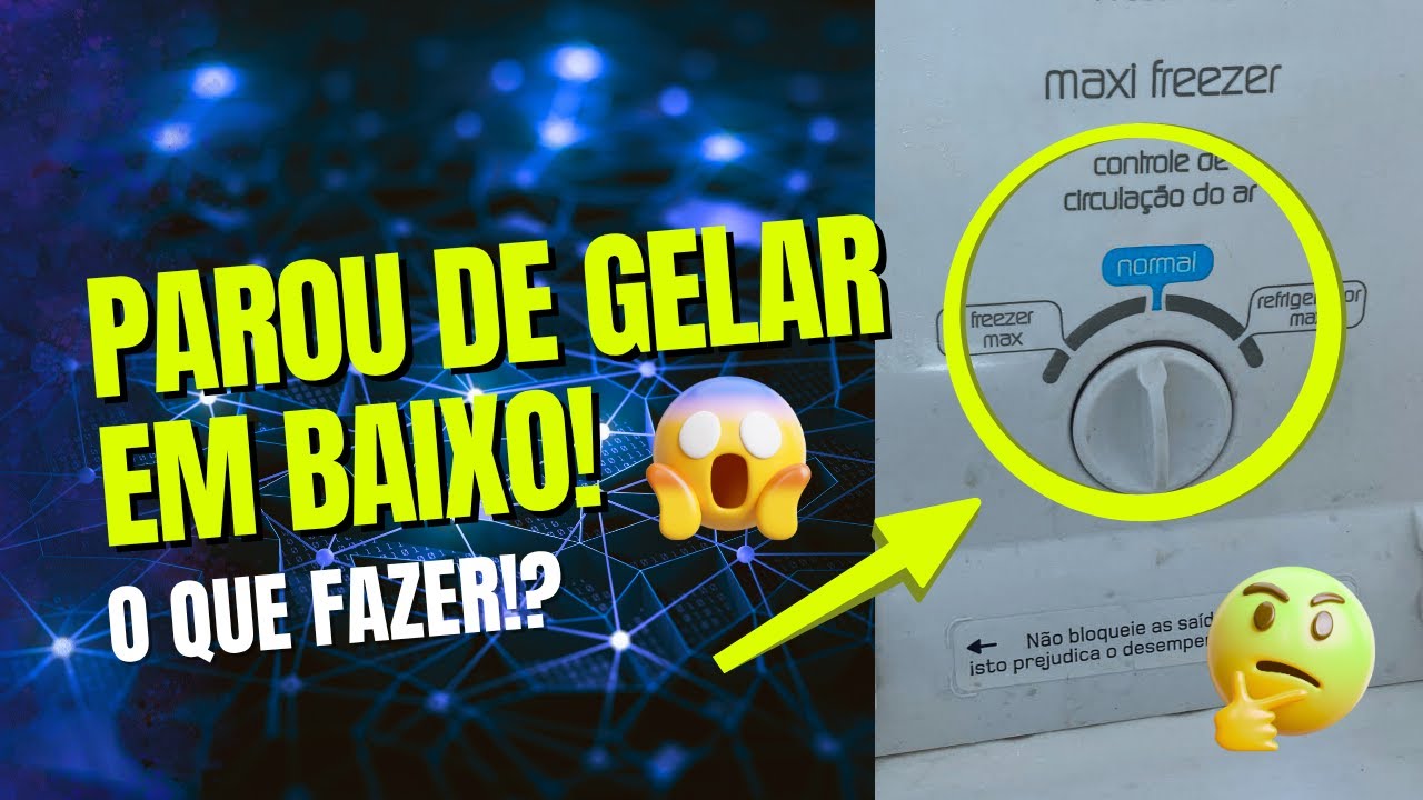 Um dos motivos de bloqueios de gelo em refrigeradores: Panasonic, Brastemp entre outros...