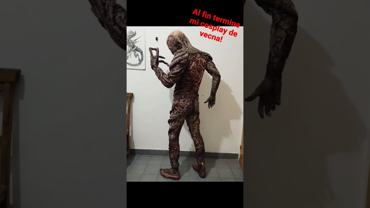 cosplay de vecna hecho a mano !!!