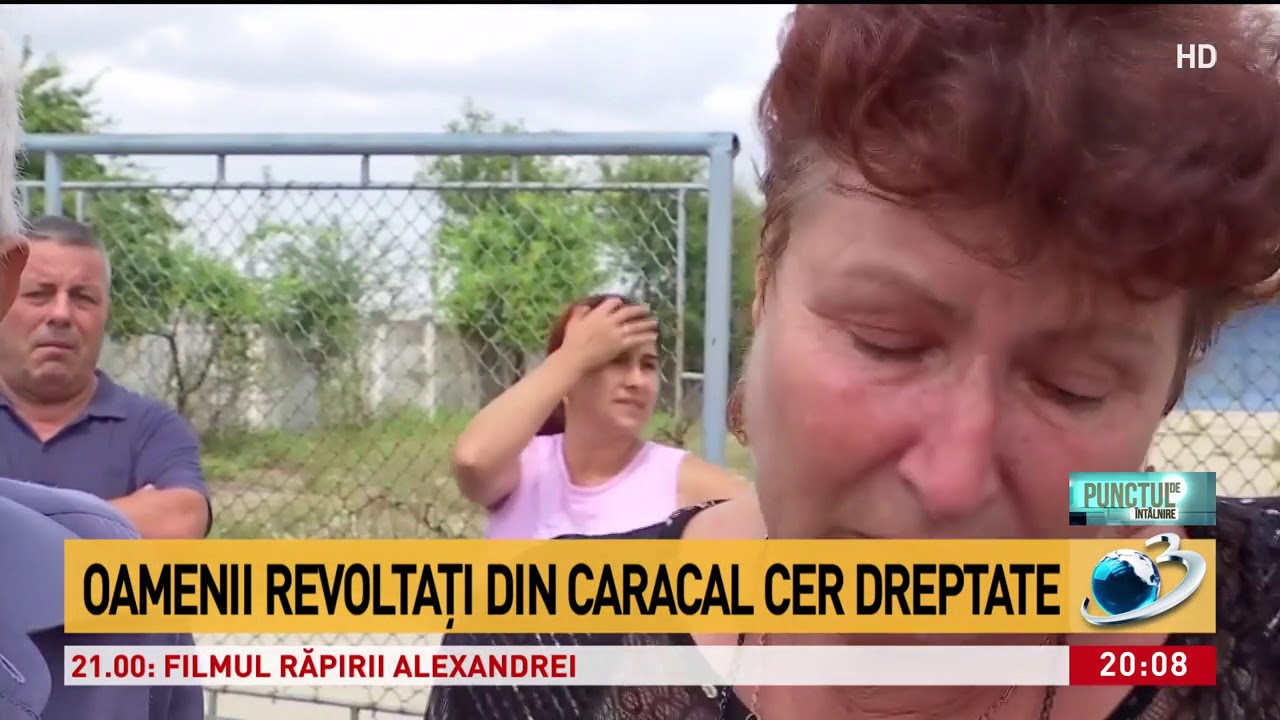 Oamenii revoltaţi din Caracal sunt revoltaţi. Ce număr avea la maşină criminalul
