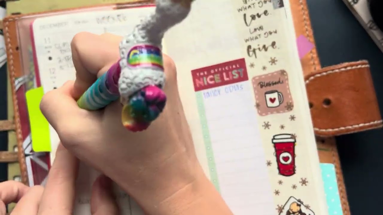 PLANMAS DAY8: Hobonichi Weeks Mega planner check in