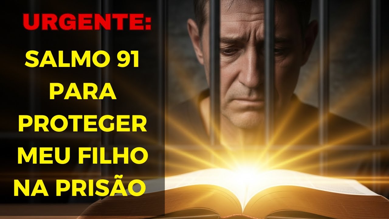 SALMO 91 PELO FILHO PRESO: UMA ORAÇÃO QUE ROMPE GRADES E ALCANÇA O IMPOSSÍVEL! 🙏🔥