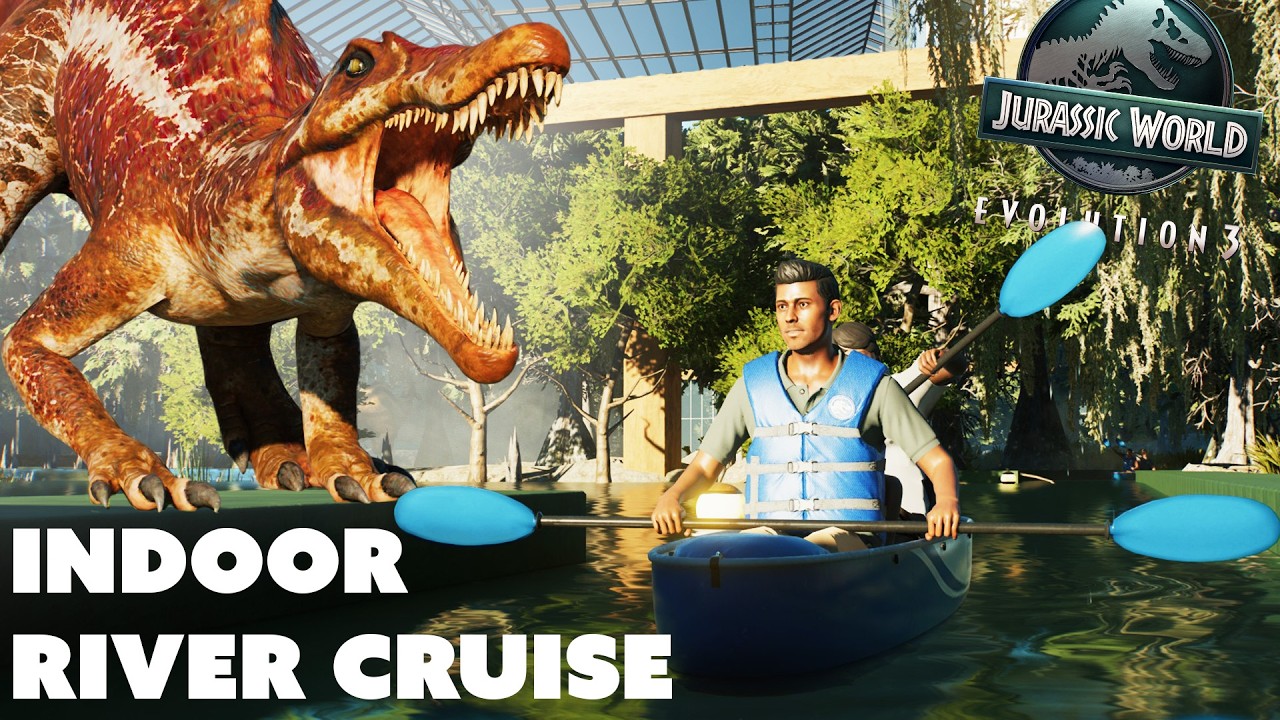 🔲 Making My BIGGEST & BEST Build Ever | Jurassic World Evolution 3 River Cruise