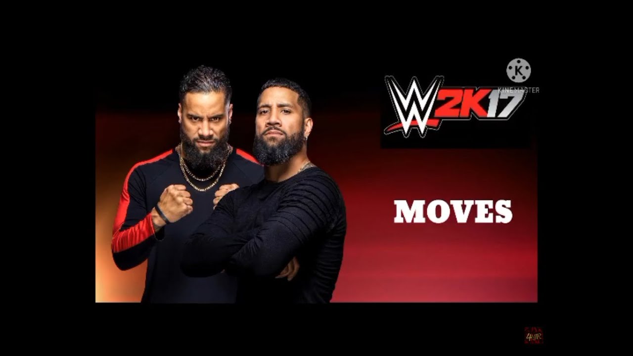 WWE 2k17 The Usos 2021 Moves - Movimientos XBOX360/PS3