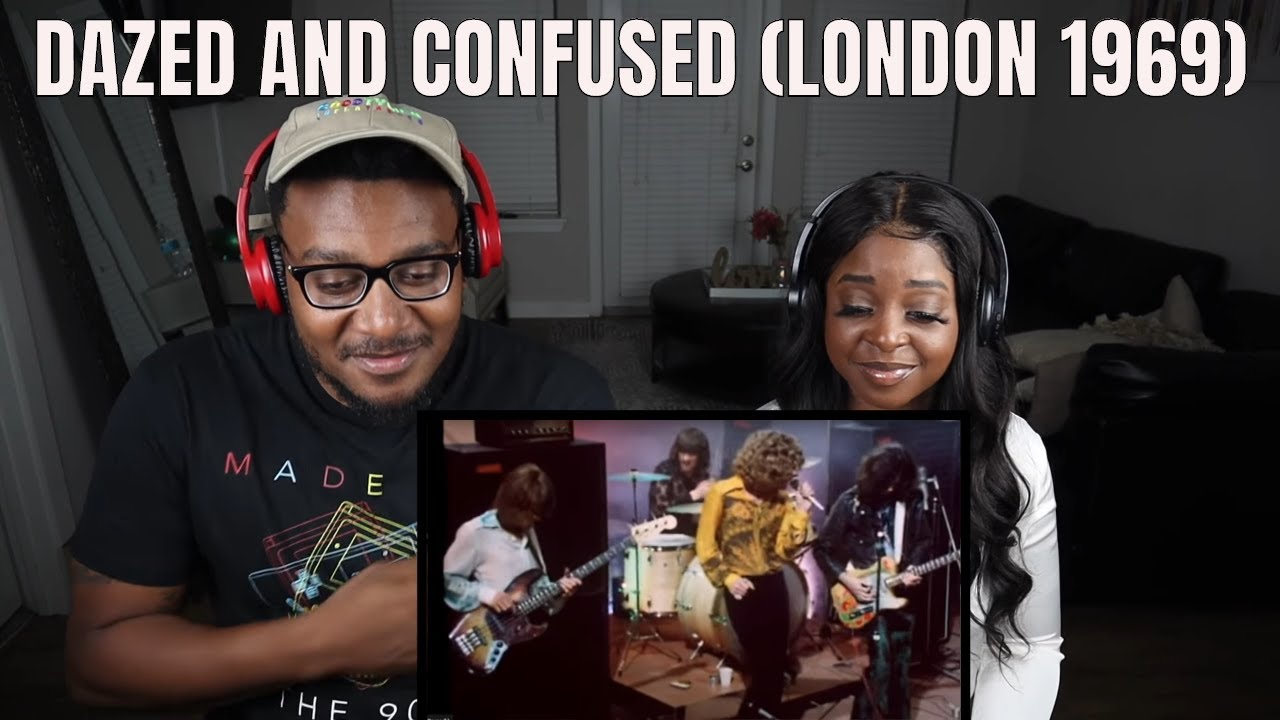 Led Zeppelin - Dazed and Confused  (London )(1969) (reaction)