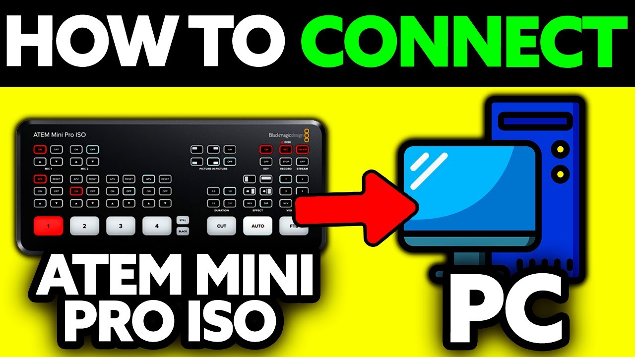 How To Connect Atem Mini Pro Iso to Computer (2025) - Step by Step
