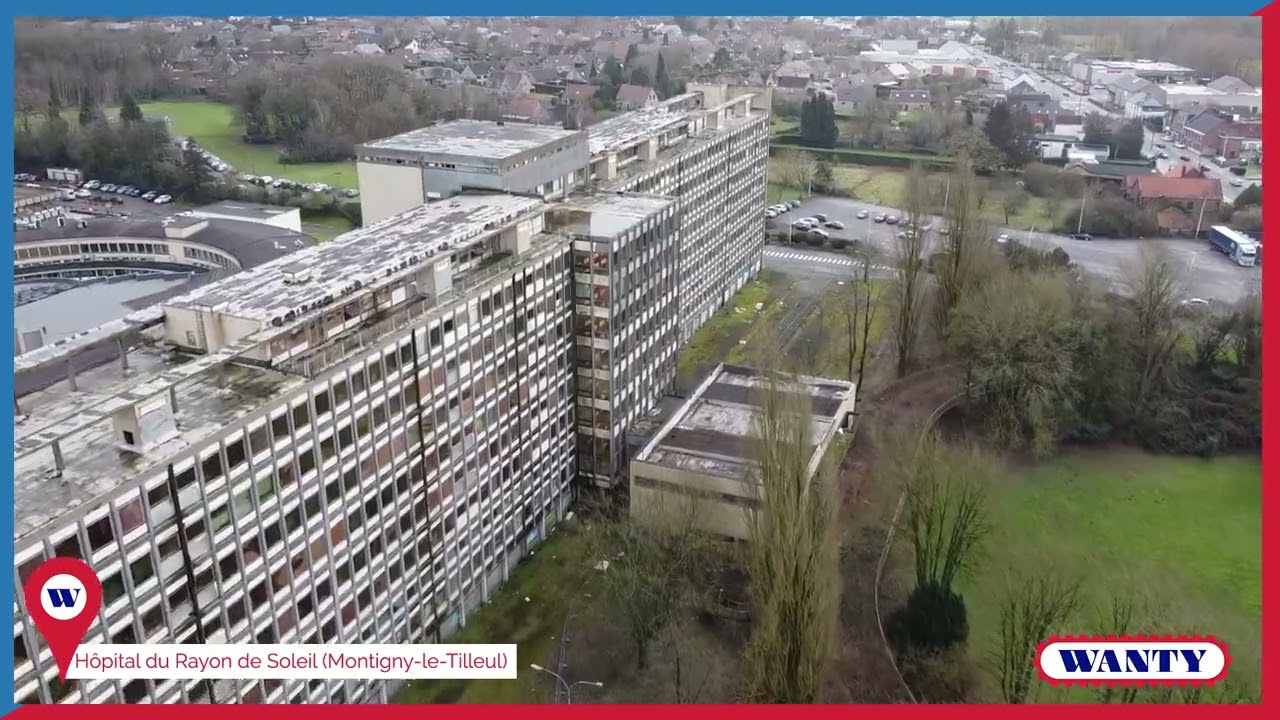 Démantèlement de l'ancien hôpital du Rayon de Soleil (Montigny-le-Tilleul)