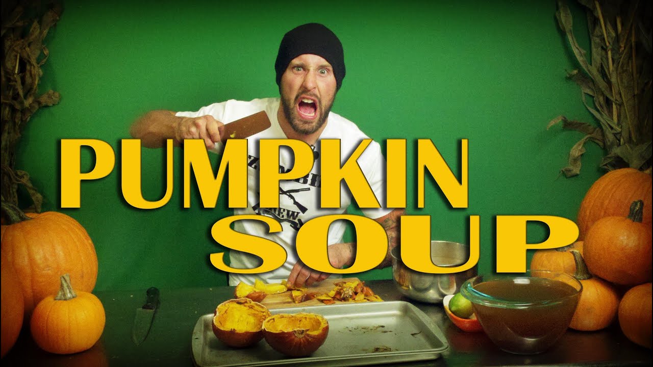 Pumpkin Soup Recipe | Vegan | The Vegan Zombie