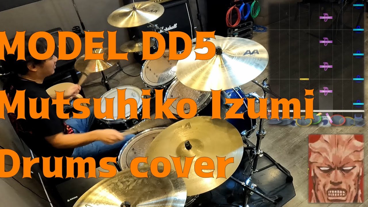 [GITADORA] MODEL DD5 - Mutsuhiko Izumi 叩いてみたよ - drums cover