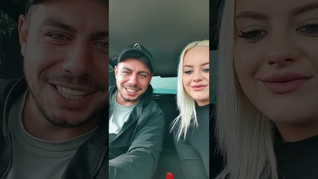 👸🏼Raluca & @ionsaulescu2471 😈 Am ieșit în masina și... un gutui ? 🤔