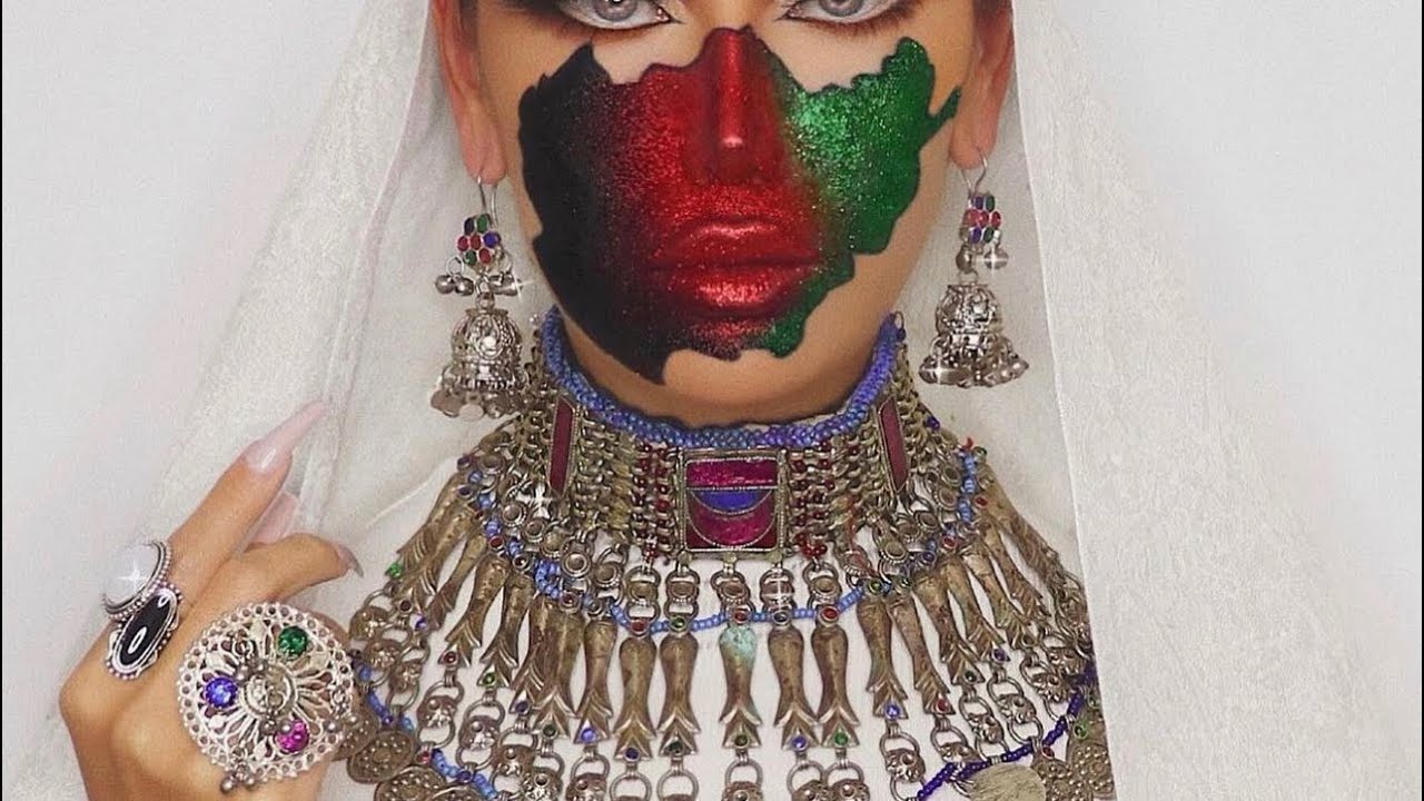 Afghan Traditional attire/ Jeweller/ Fashion / Models /Afghan Designer / Wedding Party/
