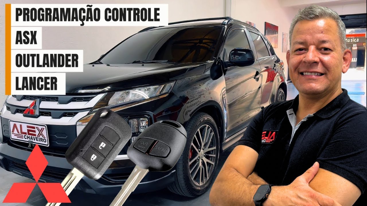 PROGRAMA&Ccedil;&Atilde;O DE CHAVE MITSUBISHI OUTLANDER, ASX, LANCER - C&oacute;pia de chave Mitsubishi com Qualidade!! 