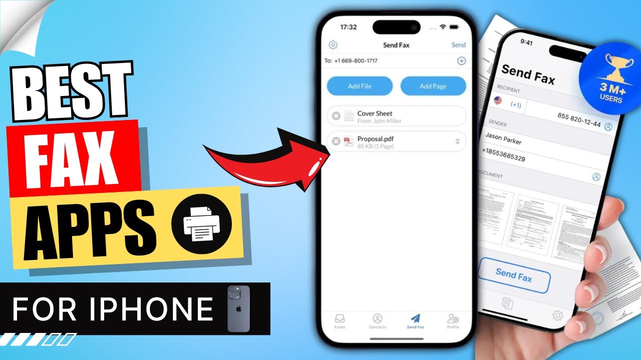 3 Best Free FAX Apps For iPhone ✅ IOS iPAD