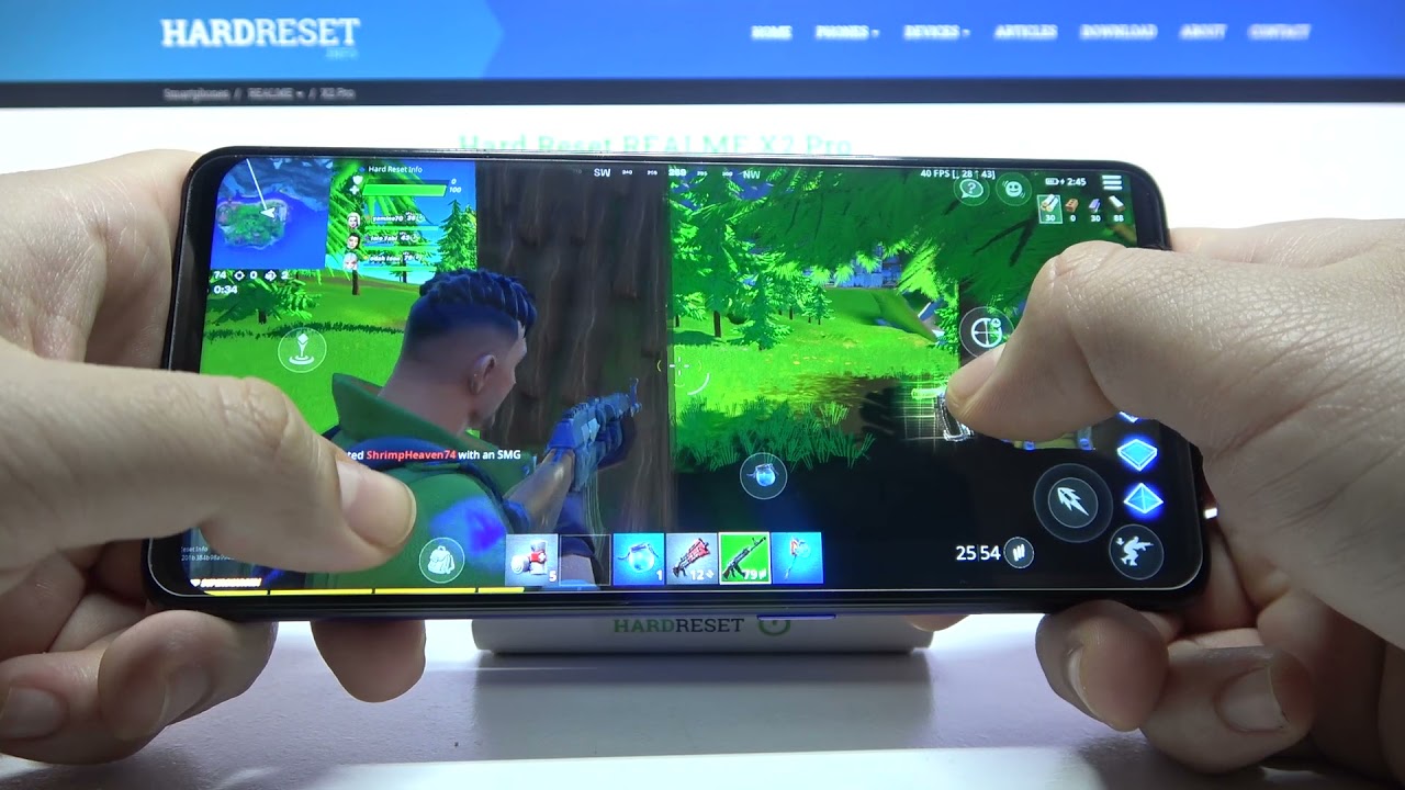 Fortnite Gameplay on Realme X2 Pro – Test Game Performance