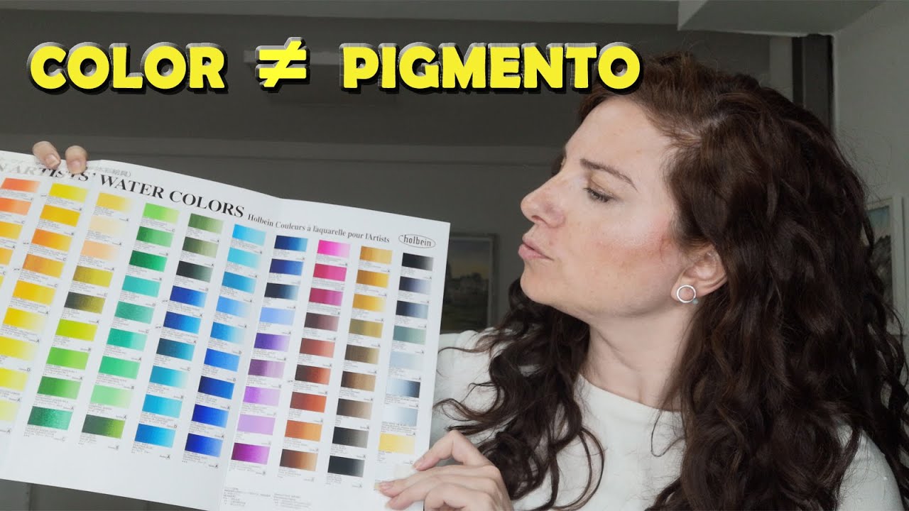 Los COLORES de ACUARELA y sus PIGMENTOS. [Aprende a LEER las ETIQUETAS]