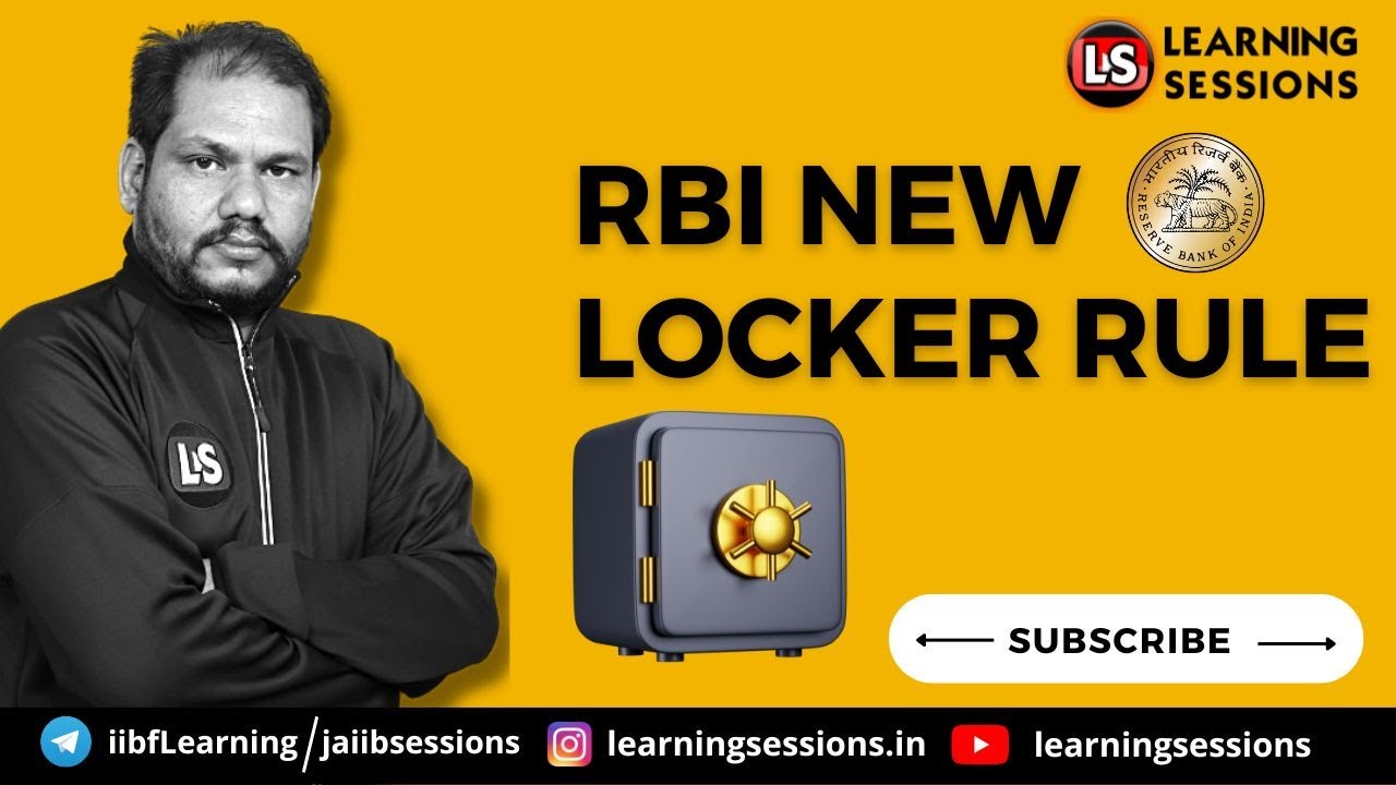 WHAT IS RBI NEW LOCKER RULE | RBI NEW GUIDELINES | BANKING AWARENESS 2023