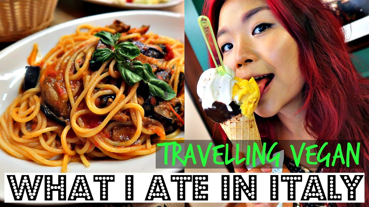 WHAT I ATE IN ITALY (Travelling Vegan!) ♥ Cheap Lazy Vegan