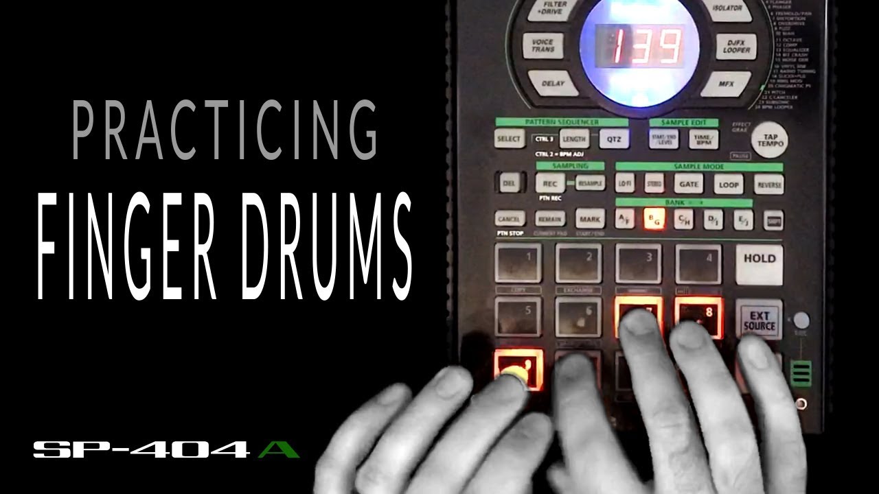 How to get better at Finger Drumming | SP-404 Beat Making Tutorial