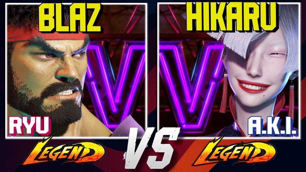 Clash of Prodigies 😱 Blaz (Ryu) vs Hikaru (A.K.I.) | SF6