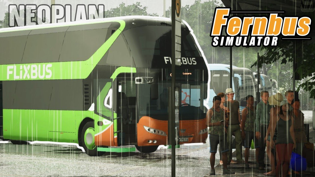 FERNBUS SIMULATOR #11 - Viaggio in SVIZZERA! 🇨🇭