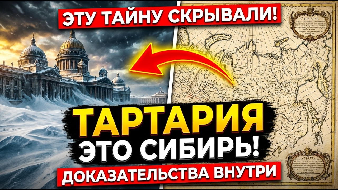 Вся правда о Великой Тартарии: От карт Меркатора до зачисток Романовых.