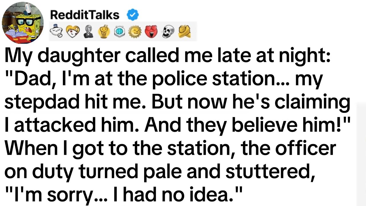 My daughter called me late at night: 