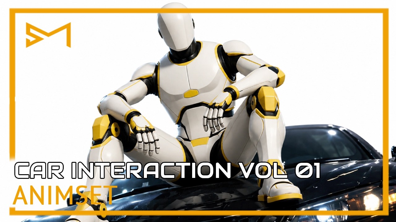 Car Interaction Animset Vol 01 (Unity)