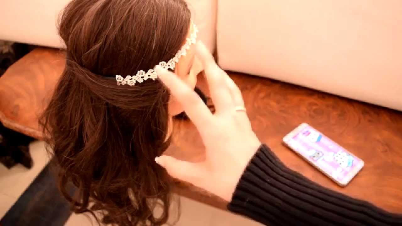 تسريحه خفيفه للسهرات